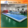 Envío gratis Bomba gratis 12x2m Equipo de gimnasia de entrenamiento Tumble Track Air Floor