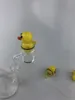 Outros conjuntos de fumar tubo super cute pato amarelo tampão tampo hole shi ying vara unhas premente polido 14mm articulação
