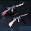 Game PubG SKS Scal Cutridge Odłączany model pistoletu 17cm brelcain wysokiej jakości kluczowych miłośników gier Prezenty 5754435