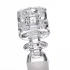 Diamond Knot Quartz Nail Double Stack Stacker 10mm 18mm 14mm Man Vrouw Elegant Design Geen Carb Cap Gift Club Dad Rig 409