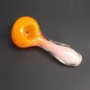 heady glass smoking pipes pyrex heady pipe Thick Spoon Pot Bowl Hand Pipe For dry herb