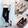 Ladies Formal Dress Shoe Genuine Leather Pointed Toe Single Shoes Soft Casual Flat Shoes Women Flats Work Shoe