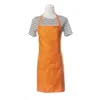 Klassieke Plain Unisex Kitchen Restaurant Schort Bib met Pocket Mouwloze Café Reiniging Vliegtuig Jurk Schorten Draag effen kleur