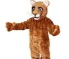 2018 Little Leopard Panther Cat Cougar Cub Massume Costume Size Size Cartoon Mascotte Mascota Suit251S