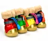 HOT Pet Small Dog Winter Shoes Autumn Winter 4pcs/set Dog's Boots Anti Slip Waterproof Cotton Super Warm XS-XL ChiHuaHua