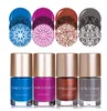 New Arrival 4 Colors Nail Stamping 폴란드어 인쇄 스탬프 이미지 네일 아트 스탬프 네일 아트 세트 무료 배송