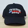 Trump 2020 Kapelusze Make America Świetnie Zwykłą Donald Ball Caps Haft US Republikański Czapki Baseballowe Solid Casual Cap Regulowany Kapelusz YFA407