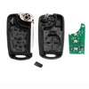 3 knappar Chip ID46 Flip Remote Key FOB för Hyundai Elantra 20102015 Komplett fjärrnyckel 433MHz Toy40 Blade237C5315185
