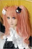 Danganronpa Dangan-Ronpa Junko Enoshima Ponytails Parrucca Cosplay