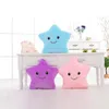 ملونة LED LED Flash Light Five Star Doll Plush Plush plush toys size 35 سم الإضاءة الأطفال هدية عيد الميلاد