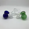 6 Styles!!! Smoke Glass Ash Catcher Bowls With Bubbler And Calabash Female Male 10mm 14mm 18mm Joint Glass Perc Ashcatcher Bowls For Oil Rigs