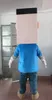 2018 Vendita calda strana testa uomo bambola Halloween Fancy Dress Cartoon Costume adulto mascotte animale