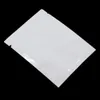 10x15 cm Branco 100pcs Alumínio Zipper Food Grade Comercial Embalagem Bag Resealable Mylar folha bolsa com zíper para Coffee Tea Nut