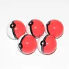 20PCS Lot Silicone Ball Container Nonsolid Färg Ren färg Nonstick för vax BHO Olja Vaporizer Silikonburkar DAB vaxbehållare