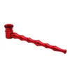 Pipe à fumer en métal et aluminium en bambou, 125 MM de Long, pour Shisha, narguilé, mélange de couleurs, Type droit Portable, vente en gros