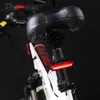 Luz impermeable de la bici 100 LM COB recargable LED USB Luz trasera de la bicicleta de montaña Luz trasera MTB Advertencia Advertencia Luz trasera de la bicicleta Lámpara de la bicicleta