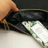 7x10in 12oz siyah beyaz doğal pamuklu tuval tuval makyaj çantası eşleşen renk astar kalın boş pamuk tuval kozmetik çantası dhl245a