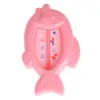 Urocze dziecko termometry Baby Thermometry Pływające Termometry Water Float Fish Shaped Safe Plastic Wanna Podlewanie Czujnik Termometr Darmowa Wysyłka