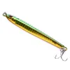 NEW 3D eye Hemiculter Lead Bionic Fish bait Deep Diving Sinking Metal baits 9.5cm 40g Jigs iron Fishing Lures