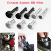 60/48/45/42 / 35mm Universele Motorfiets DB Killer Rvs Silencer System Niet-destructieve Modificatie Staart Uitlaatdemper Pijp