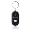 1pc LED Light Key Finder Find Lost Keys Chain Keychain Whistle Sound Control