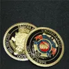 Gratis frakt 10st / Lot, United States Marine Corps Commemorative Challenge Coin Collectible Craft Present