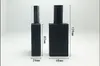 sambette 50pcs High Quality 50ml Square Glass Perfume Bottle 50ml black Glass Spray Bottle Fragrance Packaging Bottle Refillable 20pcs