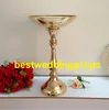 Dekoracja Nowy Styl Tray Owoc Złoto Płyta Kwiat Miska Stoisko Ślubne Centrum Ślubne / Wedding Chorme Plac Centerpiece / Holder Best0283