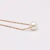 2015 new Mini pearl pendant necklace and earrring for women 18k Gold Plated chains necklaces and earring fashion jewelry 9033267