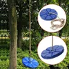 Indoor Outdoor Kids Baby Playground Hanging PVC Garden Swing Set Children Rotating Play Tree Daisy Rope Disco Swing Seat