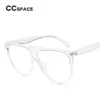 CC-SPACE Damen Ozean Farbe Transparent Rahmen Gläser Männer Frauen Marke Designer Optische Brillen Mode Brillen 45019