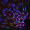 LED-Effekte, 3 W, vollfarbig, sprachaktiviert, rotierende Lampe, RGB-Kristall, magische Kugel, Laser-Bühnenlicht, DJ, KTV, Disco-Glühbirnen, automatisch