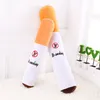 50cm 흡연 원통형 수면 담배 플러시 베개 남자 친구 생일 선물 플러시 장난감 창조적 인 데코 LA050