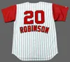 Chicago 28 VADA PINSON 16 LEO CARDENAS 27 PETE ROSE 20 FRANK ROBINSON 41 JOE NUXHALL maillot de baseball cousu