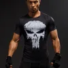2017 Cosplay Kostüm Ters Flaş 3D Baskılı T-shirt erkek Kısa Kollu Sıkıştırma Gömlek Raglan Giysileri Fitne