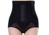 Partihandel Midja Trainer Control Panties Kvinnor Body Shaper Bottom Stretchy Butt Lifter Hög midja Slimming Underkläder 3 rader krokar 1021