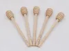 200 stks / partij 8 cm 10cm 15cm houten roerders honing dipper hout honing lepel stick voor honing jar stick verzamelen