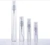 2ML 3ML 5ML 10ML البلاستيك / الزجاج زجاجة عطر، فارغة Refilable زجاجة رذاذ والصغيرة برفوم رذاذ، عينة عطر قوارير SN573