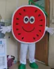 2018 högkvalitativ frukt maskot kostym äpple pumpa citron vattenmelon tecknad kostym vuxen barn storlek fest snygg klänning