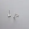 Everfast New Baby Foot Print Stainless Steel Earrings Featured Stud Earrings Fashion Ear Jewelry Gift Girls 남자 남성 T129