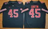 Vintage NCAA Ohio State Buckeyes College Football Jerseys Mens 27 Eddie George 45 Archie Griffin Stitched Shirts O Legends of Scarlet Gray Patch S-XXXL