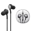 Super Bass Wired Earphone High Quality in Ear Earbud With Mic and Volume Control Button Headphones For Samsung For LG
