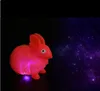 LED Işık Up Tavşan Flaş parmak Zıplatma Top Parmak Oyuncaklar Yanıp Karikatür hayvan hayvan Oyuncak bebek Etkinlik Oyuncaklar çocuklar Dekompresyon Oyuncaklar