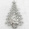 Hele mooie Crystal Rhinestone Christmas Tree Pin broche kerstcadeaus broches c6805027563