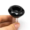 Diamant 14mm bols en verre Bongs mâle Joint 5 couleurs bol narguilés fumer tuyau huile plates-formes conduites d'eau