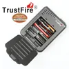 Chargeur de batterie d'origine Trustfire TR003 à 4 emplacements pour 18650 16450 14500 18350 Batteries rechargeables au détail 10 pcs/lot