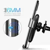 Metal Car Mount Qi Wireless Charger For iPhone X 8 Fast Wirless Charging Gravity Car Phone Holder Stand