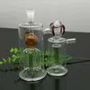 Fabbricazione di pipe in vetro Bong soffiato a mano Bottiglia di narghilè in vetro collegata alla fragola