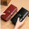 Eimore Women Clutch 2018 Ny plånbok Split Läder Plånböcker Kvinna Lång Plånbok Kvinnor Zipper Purse Money Bag för iPhone 7 Plus