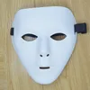 Hand schilderij diy effen witte maskers vrouwen mannen dikker papier pulp volledig gezichtsmasker voor kerst bruiloft verjaardag decoratie